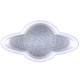 thumbnail image 1 of 1x/6x 3d planeta nube moldes de silicona para lámpara de noche luz de noche Diy arte artesanal, 1 of 5