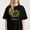 Black-2, variant on Momma Bear Printing T Shirt for Women Floral Bear Design Tee