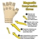 thumbnail image 4 of Guantes Magnéticos Para Terapia Antiartritis, Guantes Magnéticos Sin Dedos, Medio Dedo, 1 Par, 4 of 8