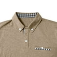 thumbnail image 7 of KyCheLot Mens Short Sleeve Golf Shirt Wicking Lapel Button Collar Summer Fashion Casual Tops, 7 of 7