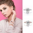 thumbnail image 3 of Sonducket Anillos de boda de moda: brillo brillante en el día de la boda Anillos de aleación de alta para mujeres Anillo de compromiso de plata Type1 NO1, 3 of 6