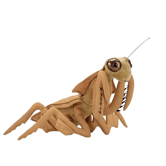 Realistic Dead Leaf Mantis Stuffed Animal Plush Toy, Lifelike Mantis Animal Plushies, Simulation Animals Doll