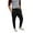 Black, variant on Ma Croix Men's Basic Slim Fit Comfort Sweatpants Jogger