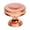 Satin Rose Gold, variant on Century Hardware Belvedere Round Knob