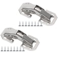 thumbnail image 2 of Hinges,20 Sets Hinges for Non Perforated Hinges Cabinet Door Hinges Precision Engineered, 2 of 5