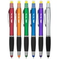 thumbnail image 1 of fafa-- Bible Highlighter With Pen and Stylus for Touchscreens, 3 in 1, 6 pcs, Colorful Barrels, Yellow Highlighters, Black Ballpoint Pens, Highlighter Pen, Bible Pen, Bible Journaling Kit, 1 of 4