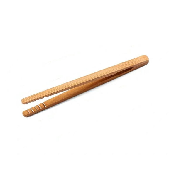 CCOCC Tongs for Cooking,Exquisite Craftsmanship Toaster Tongs,Comfortable Use Clear Grain Cooking Tongs,Style2