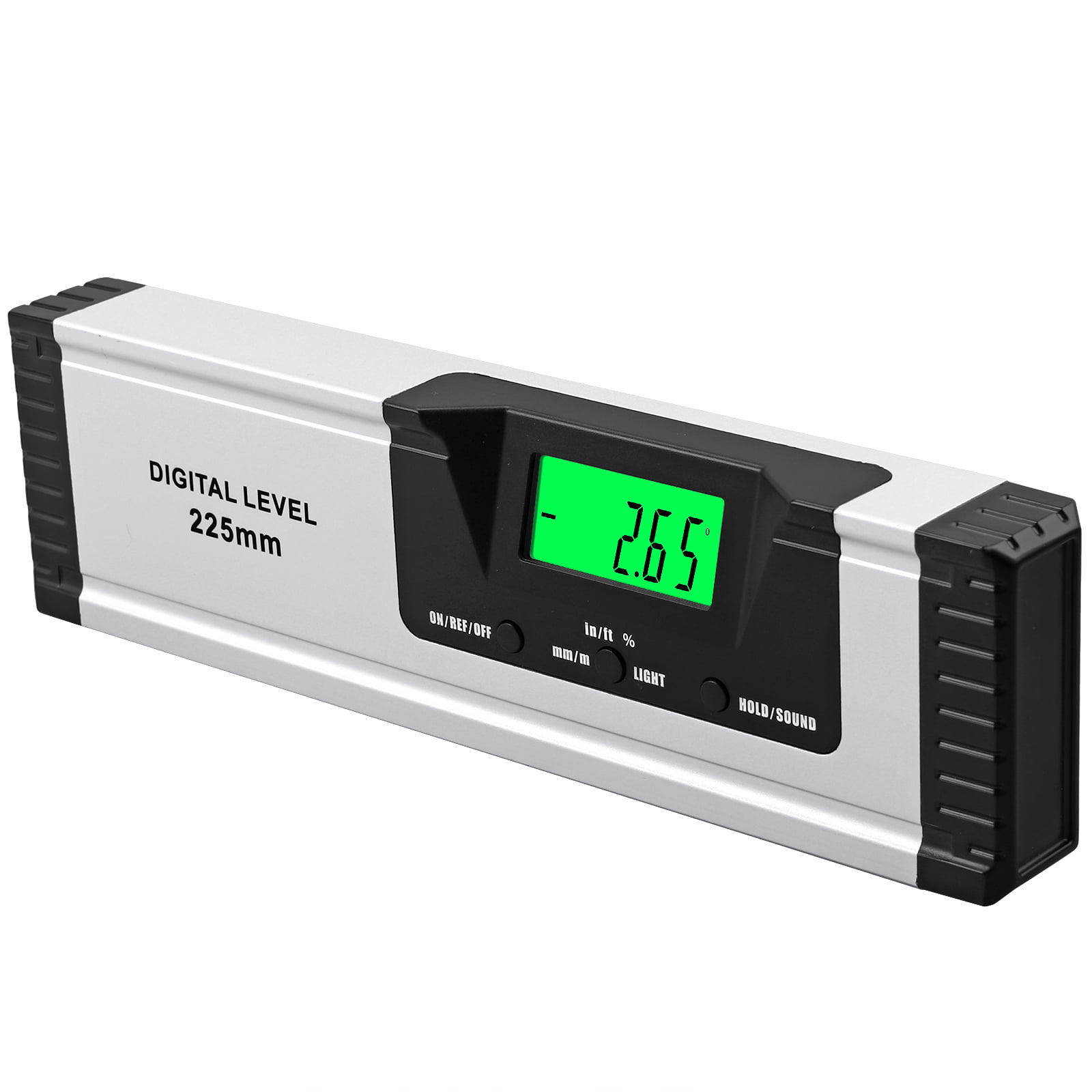 Inclinometer Digital Protractor 58x57x24mm Set Measurement LCD Practical 