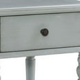 thumbnail image 3 of Saltoro Sherpi 26 Inches Single Drawer Side Table with Turned Legs, Gray, 3 of 3