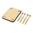 thumbnail image 1 of licencia de Junta de Cuello de Bajo para Guitarra Eléctrica con Tornillos de Montaje, Accesorio para Instrumentos Musicales, Bricolaje Yuyangstore Guitar Bass Bass Plate, 1 of 7