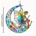 thumbnail image 2 of Acrylic Animal Ornament Clear Hanging for Home Wall Window Holiday Party Celebration, 2 of 2