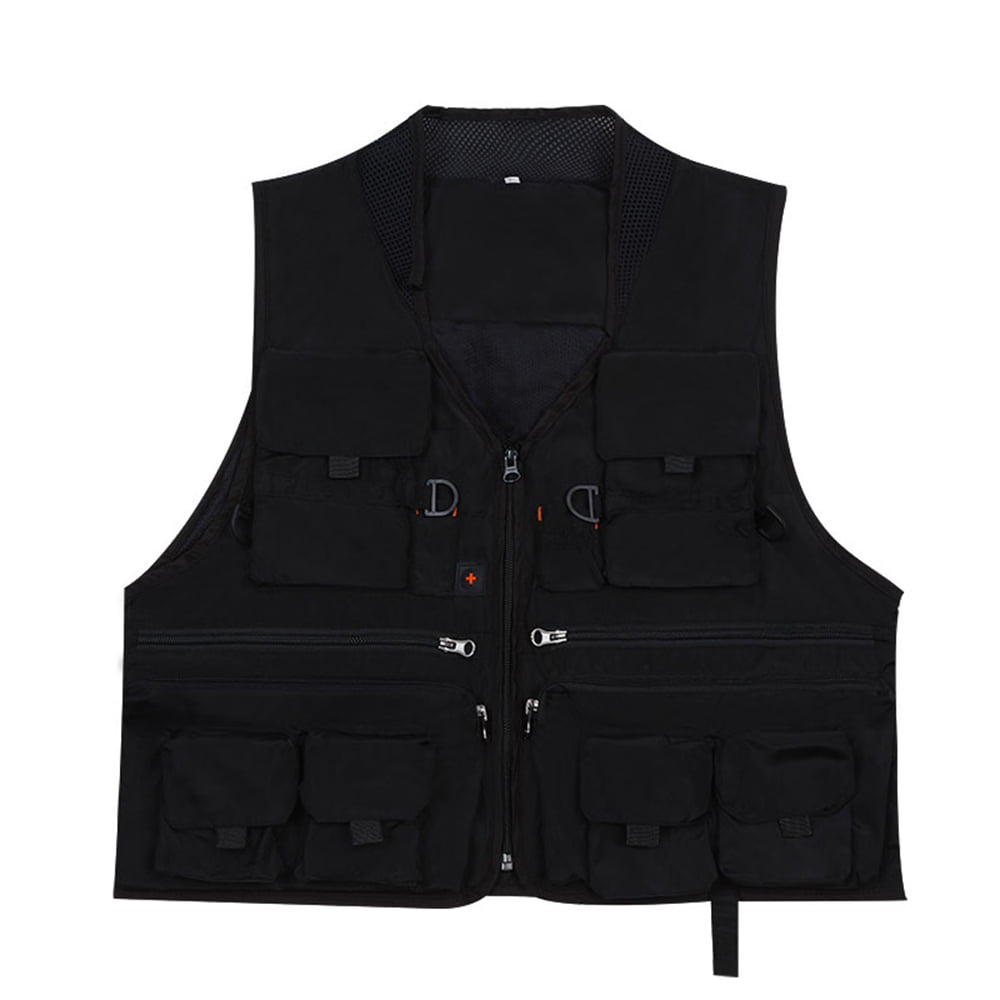 Details about   Quick Dry Fly Fishing Vest Breathable Fishing Jacket with Mesh Lining for D2D7 