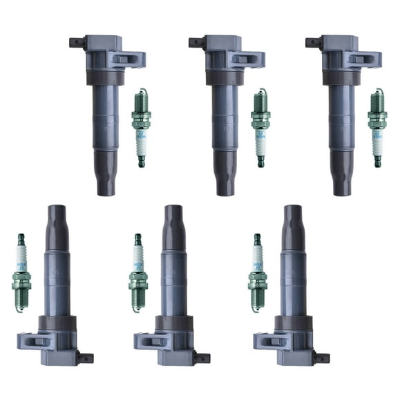 Ignition Coil and NGK Spark Plug Compatible with 2006-2014 Kia Sedona Sorento 3.3L-3.8L UF546
