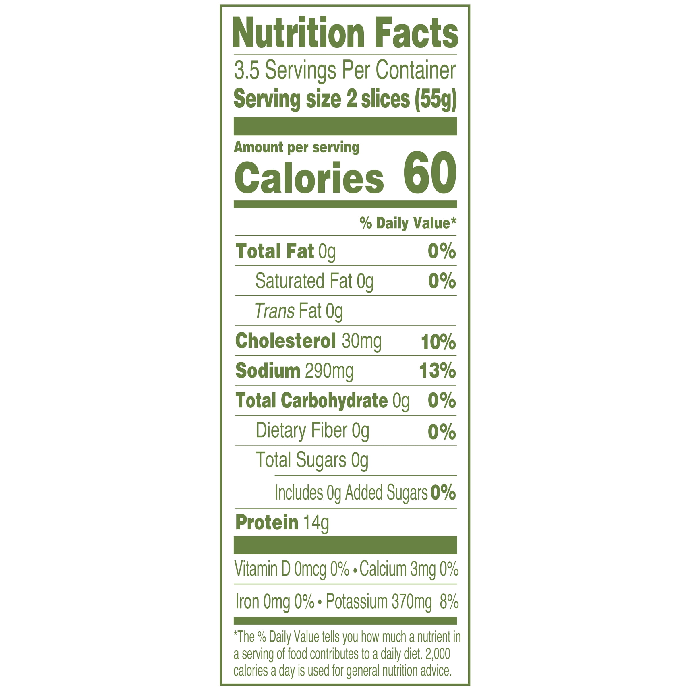 Applegate Naturals, Oven Roasted Turkey Breast Sliced, 50 Cal, 7oz Tray (Refrigerated)