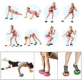 thumbnail image 4 of Media pelota de yoga inflable, punto de masaje Fitball, entrenador de ejercicios, pelota de equilibrio de fitness Ormromra CPB-DE-SSW241-5, 4 of 5