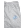 thumbnail image 2 of Pink Dolphin Men's Wave Activewear Jogger Sweatpants (Medium, Heather Grey/Blue), 2 of 3