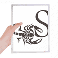 thumbnail image 1 of Carnet de Lettres Naturelles Scorpion Insecte Journal Rechargeable Papeterie, 1 of 3