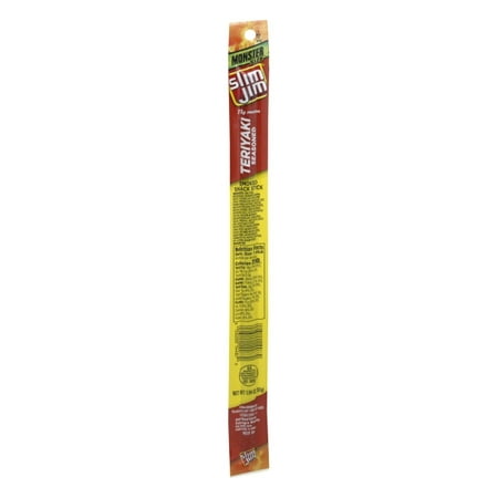 Slim Jim Monster Teriyaki 1.94 Oz - Walmart.com - Walmart.com