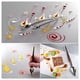 thumbnail image 4 of 2 uds bolígrafo decorativo para postres cuchara de Chocolate de acero inoxidable cuchara decorativa para pasteles DIY decoración de postres multiusos decoración de cocina, 4 of 5