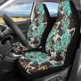 thumbnail image 2 of XYZCANDO Car Seat Covers Camo Green Brown 2 Pack Car Front Seat Covers Waterproof Auto SUV Truck Breathable Comfortable Auto Seat Cushions, 2 of 10