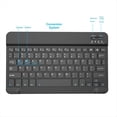 thumbnail image 3 of Teclado Bluetooth Teclado Portátil para Tablet PC Accesorios para Juegos de Tableta Negro, 3 of 5