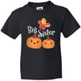 thumbnail image 3 of Inktastic Big Sister Pumpkins with Fall Leaves Youth T-Shirt, 3 of 5