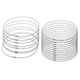thumbnail image 3 of 20Pcs Collar de acero inoxidable Sunnimix para hacer alambre, 3 of 8