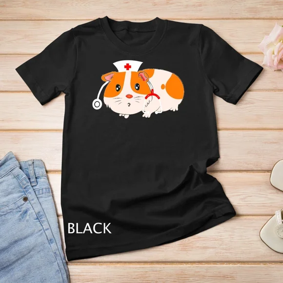 Geriatric Nurse Care Healthcare Nursing Funny Guinea Pig Graphic Shirt,for men and women up to 3XL