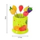 thumbnail image 4 of Juego de 6 tenedores de acero inoxidable para fruta, postres y tartas, regalo para fiestas en casa (verde), 4 of 5