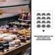 thumbnail image 5 of 50 recipientes de plástico para pasteles, cajas transparentes con tapas para llevar postres y panadería., 5 of 7