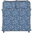thumbnail image 5 of Floral Bed Sheets 4 Piece Microfiber Comfort 1800 Series Deep Pocket Sheet Set, 5 of 15
