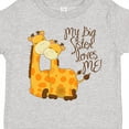 thumbnail image 4 of Inktastic My Big Sister Loves Me Boys or Girls Toddler T-Shirt, 4 of 5