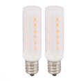 thumbnail image 2 of LED Flame Light Bulbs, 2W 120V 2 Pcs LED Corn Bulbs  For Park, 2 of 8