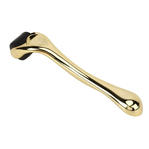 Rodillo para el crecimiento de la barba, rodillo de microagujas para el rostro de 0,5 mm, rodillo de microagujas para el cuidado de la piel, rodillo de microagujas para barba muy recomendado