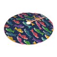 thumbnail image 2 of Balery Colorful Carp Streamer 1 Printed Christmas Tree Skirt , Merry Christmas Party Christmas Tree Decoration,Adjustable Tree Skirt-30", 2 of 8