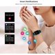 thumbnail image 5 of Reloj inteligente para mujer/hombre para Android/Ios con monitor de ritmo cardíaco, monitor de sueño, cronómetro, control de música, reloj deportivo JFHHH pequeña, 5 of 5
