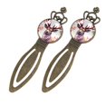 thumbnail image 2 of Deer Elegant Vintage Copper Crown-Shaped Bookmarks Set - Stainless Steel Book Accessories for Book Lovers, 2 of 5
