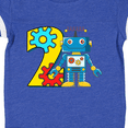 thumbnail image 4 of Inktastic 2nd Birthday Robot Boys or Girls Baby Bodysuit, 4 of 5