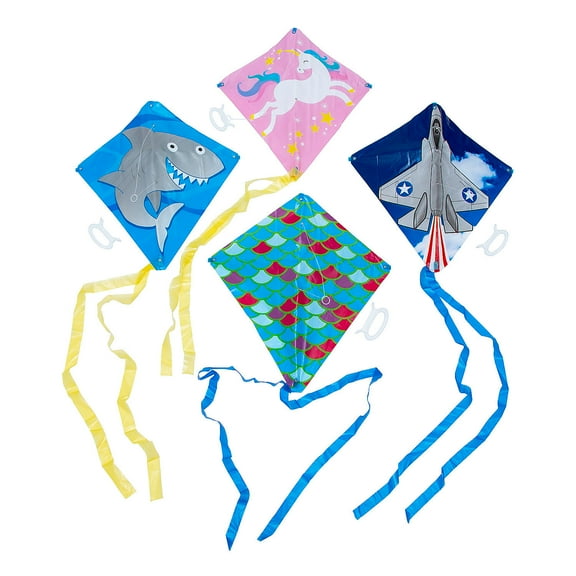 Cute Kites with Tail, Toys, Birthday, Party Favors, 12 Pieces