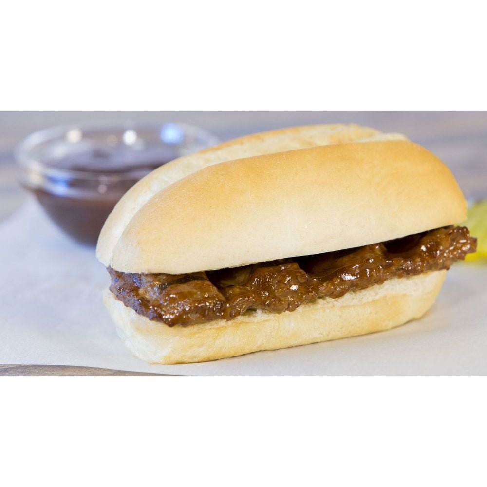 Grand Prairie Barbecue Rib Sandwich, 5.4 Ounce 12 per case