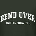 thumbnail image 6 of Wild Bobby Vintage Movie Quote Bend Over And I'll Show You Men Premium Tri Blend T-Shirt, Forest Green, Medium, 6 of 6