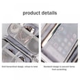 thumbnail image 4 of Portable Cable Organizer Bag Travel Cord Organizer Pouch Small Electronics Accessories Bag Tech Cord Storage Pouch for Cable  Charger Drive Earphone USB SD Card, 4 of 5