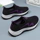 thumbnail image 1 of Zapatos casuales de mujer Malla transpirable Slip-On Light para verano (Negro 41) Likrtyny Tenis De Mujer Tenis De Hombre, 1 of 5