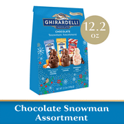 GHIRARDELLI Chocolate Snowmen Assortment, 12.2 oz Bag