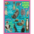 thumbnail image 3 of CafePress - Otters Card Greeting Cards - Greeting Card, Blank Inside Matte, 3 of 3
