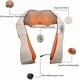 thumbnail image 2 of Shoulder, Electric Heating Timing Function of Massager, Dust Cloth Protection, Use at Home, Office, Car(Black, White) (Color : White), 2 of 5