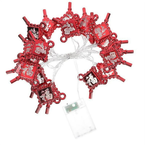 1 lámpara de cadena china.