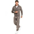 thumbnail image 7 of Notus Men’s Tracksuits Sweatsuits for Men Track Suits Set 2 Piece Fleece Athletic Jogging Sweatpants Sweat Suits 2 Piece Outfits Jogger Set sweatsuits 2-piece set Gray L, 7 of 7