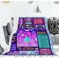 thumbnail image 3 of 9 Year Old Girl Birthday Gift Ideas Throw Blanket, 9th Birthday Gifts for Girls, Happy 9th Birthday Decorations, Best Birthday Gifts for 9 Year Old Girls Daughter Bestie Sister 50" x 60", 3 of 5