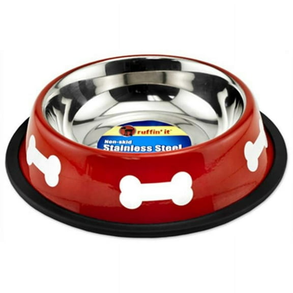 Westminster Pet Products 19216 16 oz. Stainless Steel Fashion Bowl